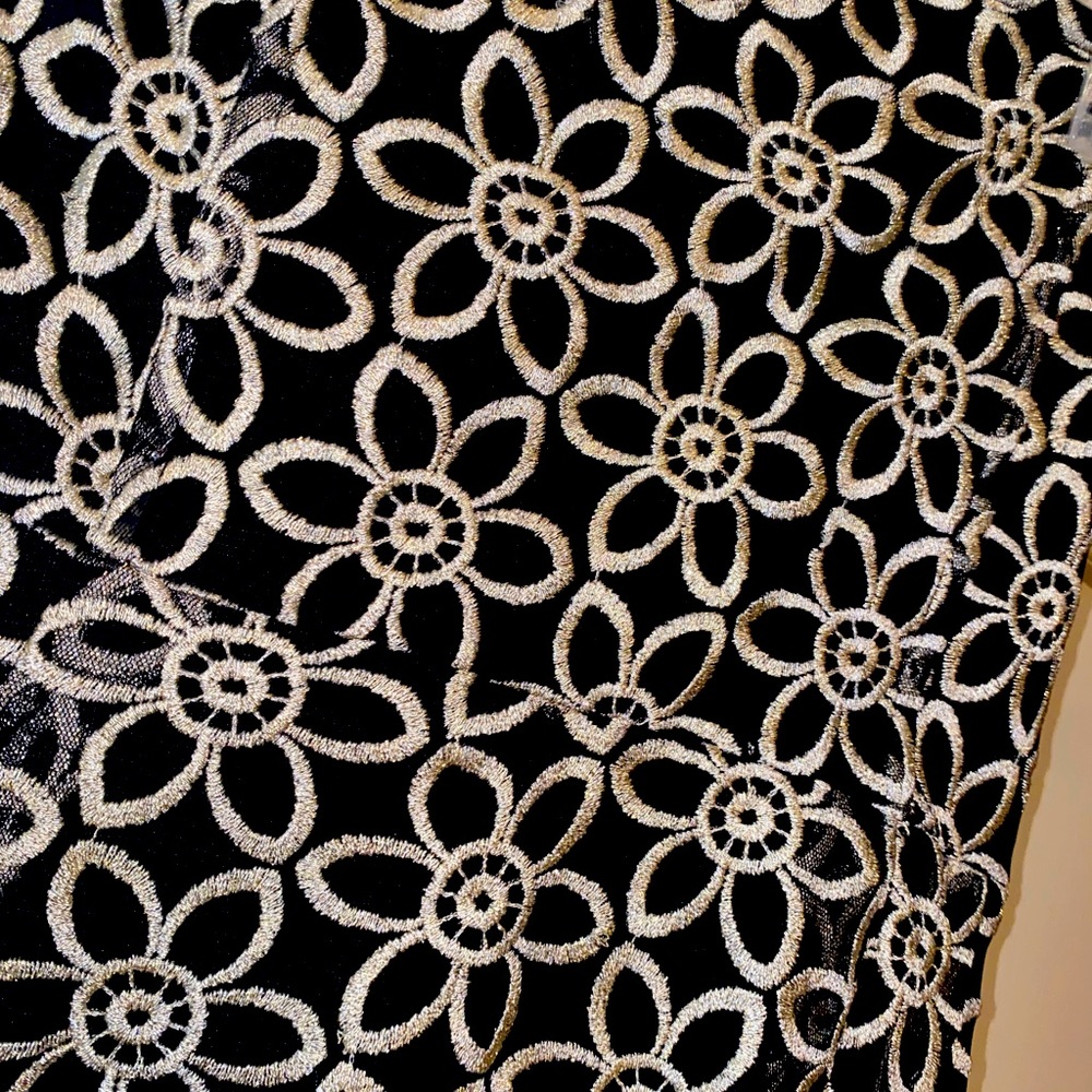 Flower Strapless Dress